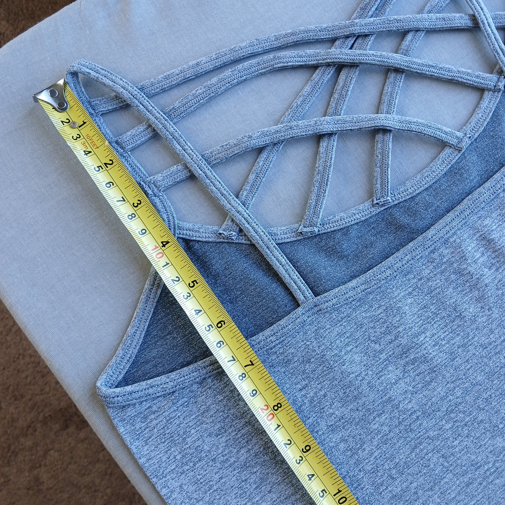 2X/3X Black Triple Criss-Cross Cami Zenana seamless plus sized camisole - Picture 9 of 10